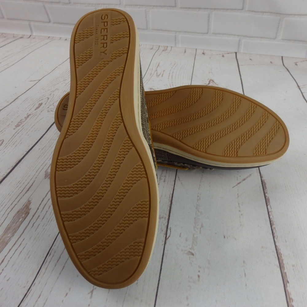 New Sperry Boat Shoe Sider Firefish Cheetah Slip On Loafers — image 4 of 5
